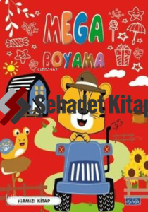 Mega Boyama-Kırmızı Kitap