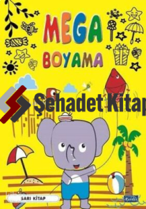 Mega Boyama-Sarı Kitap