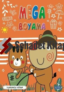 Mega Boyama-Turuncu Kitap