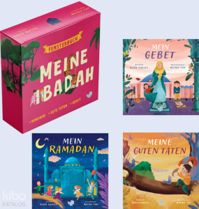 Meine Ibadah, Almanca Benim İçin Seti (3 Pencereli Kitap) (Ciltli)
