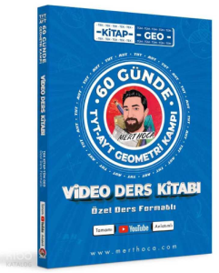 Mert Hoca Yayınları / 60 Günde TYT- AYT Geometri Kampı Video Ders Kitabı