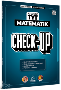 Mert Hoca Yayınları  Check-Up 70 Günde TYT Matematik Deneme