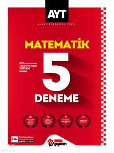 Metin Yayıncılık AYT Matematik 5'li Deneme