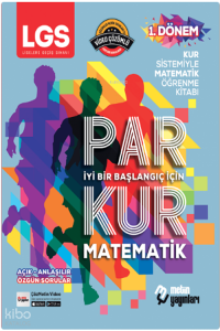Metin Yayınları 8. Sınıf LGS Parkur Matematik 1. Dönem Soru Kitabı