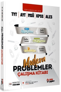 Metin Yayınları YKS TYT AYT MSÜ KPSS ALES Modern Problemler Çalışma Kitabı