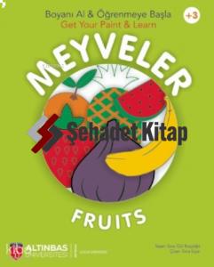 Meyveler - Fruits - Boyanı Al & Öğrenmeye Başla - Get Your Paint & Learn (+3)