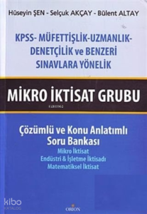 Mikro İktisat Grubu Çözümlü ve Konu Anlatımlı Soru Bankası