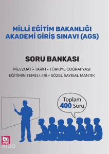 Milli Eğitim Bakanlığı Akademi Giriş Sınavı (AGS) Soru Bankası