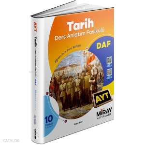Miray Yayınları AYT Tarih Ders Anlatım Fasikülleri
