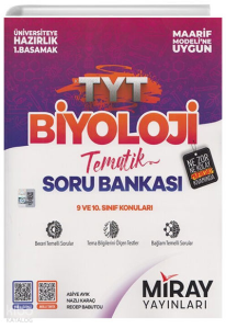 Miray Yayınları Maarif Model TYT Biyoloji Soru Bankası