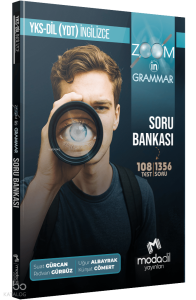 Modadil Yayınları YKSDİL (YDT) - Zoom In Grammar - Soru Bankası