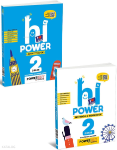 Model Eğitim Power ELT Publishing 2. Sınıf İngilizce Hi Power Seti