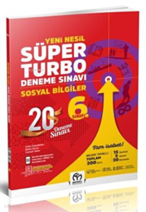 Model Eğitim Yayıncılık 6. Sınıf Sosyal Bilgiler Yeni Nesil Süper Turbo Deneme Sınavı