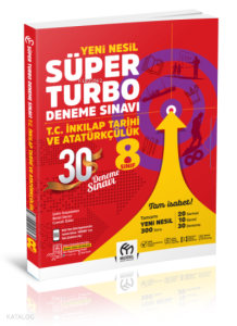 Model Eğitim Yayınları 8. Sınıf TC İnkılap Tarihi ve Atatürkçülük Süper Turbo 30 Deneme