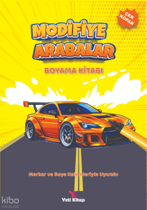 Modifiye Arabalar Boyama Kitabı