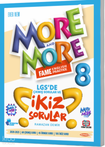 More & More 8. Sınıf LGS de Çıkmış Sorular ve İkiz Sorular