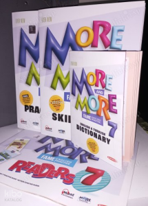 More & More • Englsih 7 Pratice Book • Skills Book + Dictionary + (Readers Hediye)