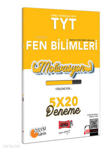 Motivasyon TYT Fen Bilimleri 5x20 Deneme