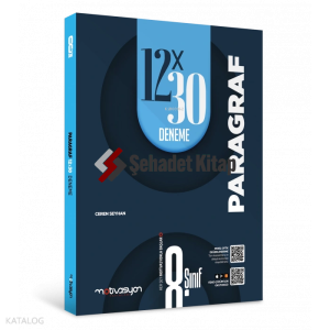 Motivasyon Yayınevi 8. Sınıf 30'lu Paragraf Denemeleri