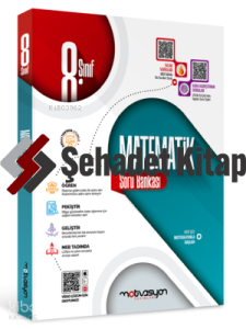 Motivasyon Yayınevi 8. Sınıf Matematik Soru Bankası