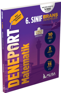 Muba 6. Sınıf Deneport Matematik Branş Denemesi