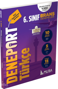 Muba 6. Sınıf Deneport Türkçe Branş Denemesi