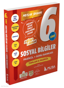 Muba 6. Sınıf Sosyal Bilgiler Fasikül + Soru Bankası