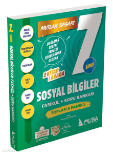 Muba 7. Sınıf Sosyal Bilgiler Fasikül + Soru Bankası