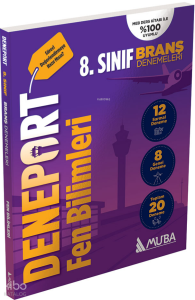 Muba 8. Sınıf Deneport Fen Bilimleri Branş Denemesi