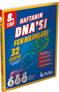 Muba 8.Sınıf Haftanın DNA'sı 32 'li Fen Bilimleri Deneme