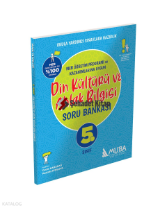 Muba Yayınları 5. Sınıf Din Kültürü Soru Bankası