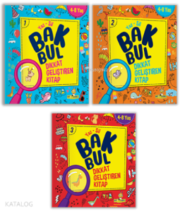 Mucit Karınca Bak Bul Dikkat Geliştiren Kitap Serisi 4-8 Yaş YAZ-SİL