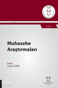 Muhasebe Araştırmaları;(Aybak 2019 Eylül)