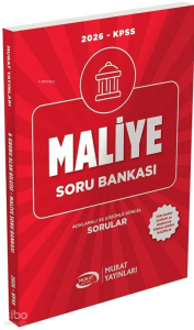 Murat 2026 KPSS A Grubu Maliye Soru Bankası Çözümlü Murat Yayınları