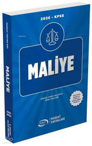 Murat Yayınları 2026 KPSS A Grubu Maliye Konu Anlatımlı