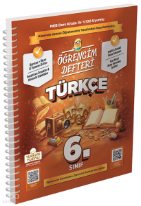 Murat Yayınları 6.Sınıf Türkçe Öğrencim Defteri