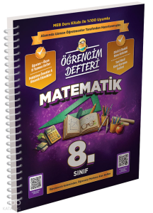 Murat Yayınları 8.Sınıf Matematik Öğrencim Defteri