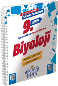 Murat Yayınları 9.Sınıf Biyoloji Öğrencim Defteri