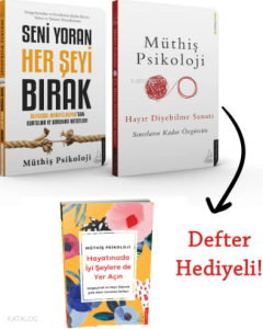 Müthiş Psikoloji Seti 1 (2 Kitap - Defter Hediyeli)