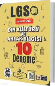 Mutlak Değer 8. Sınıf LGS Din Kültürü ve Ahlak Bilgisi 10 Deneme Çözümlü Garanti Serisi