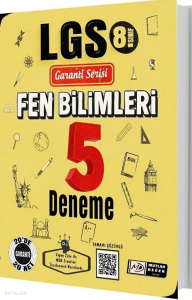 Mutlak Değer 8. Sınıf LGS Fen Bilimleri 5 Deneme Çözümlü Garanti Serisi