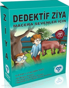 Mutlu YayıncılıK 4. Sınıf Dedektif Ziya Hikaye Seti (10 Kitap - 2 Çalışma Testi)