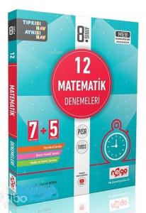 Nego Yayınları 8. Sınıf LGS Matematik 12 Denemeleri Nego