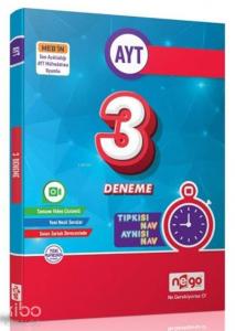 Nego Yayınları AYT 3 Deneme 2020 Özel Nego 