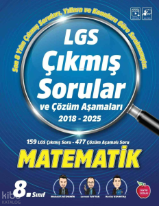 Newton Yayınları LGS Çıkmış Sorular Matematik 2018-2025