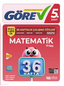 Nitelik 5. Sınıf Görev Matematik (36 Hafta) Çalışma Föyleri