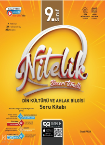 Nitelik 9.Sınıf Din Kültürü ve Ahlak Bilgisi Soru Kitabı Beceri Temelli