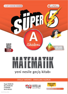 Nitelik Yayınları 5. Sınıf Süper Matematik A Yeni Nesile Geçiş Kitabı