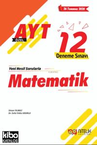 Nitelik Yayınları AYT Matematik 2020 Özel 12 Deneme Sınavı Nitelik