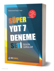 NSN Yayınevi Süper YDT 7 Deneme Seti;Özgün Sorular 7 Fasikül Deneme